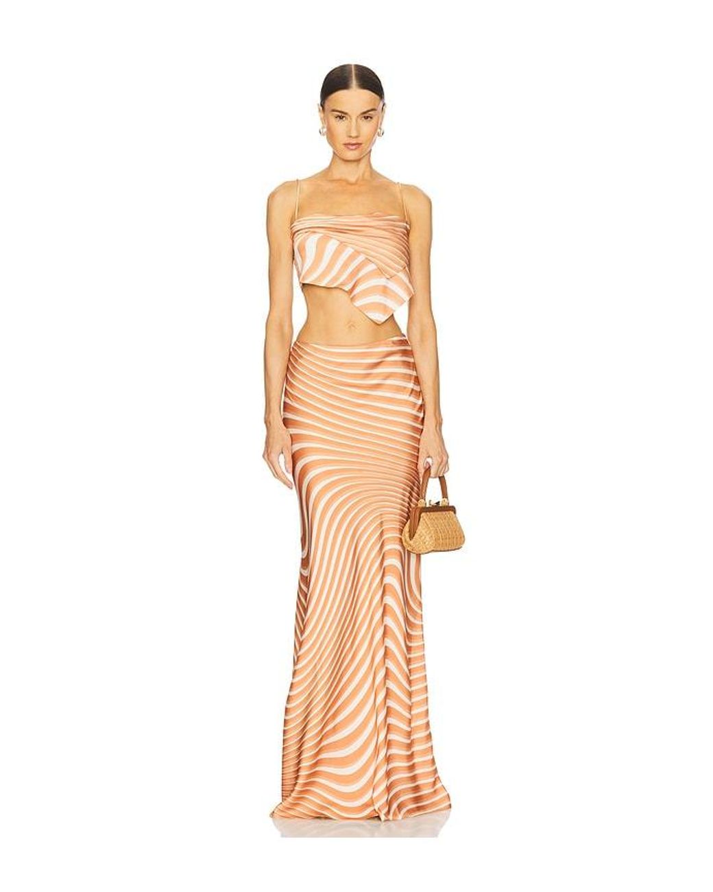 Rococo Sand Natural Maxirock Skirt