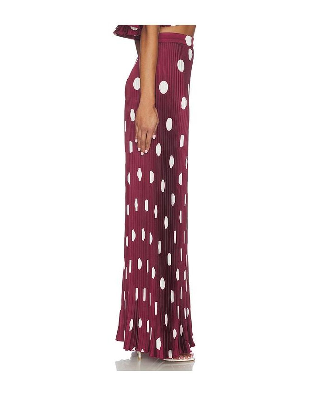 L'idée Red Gala Skirt