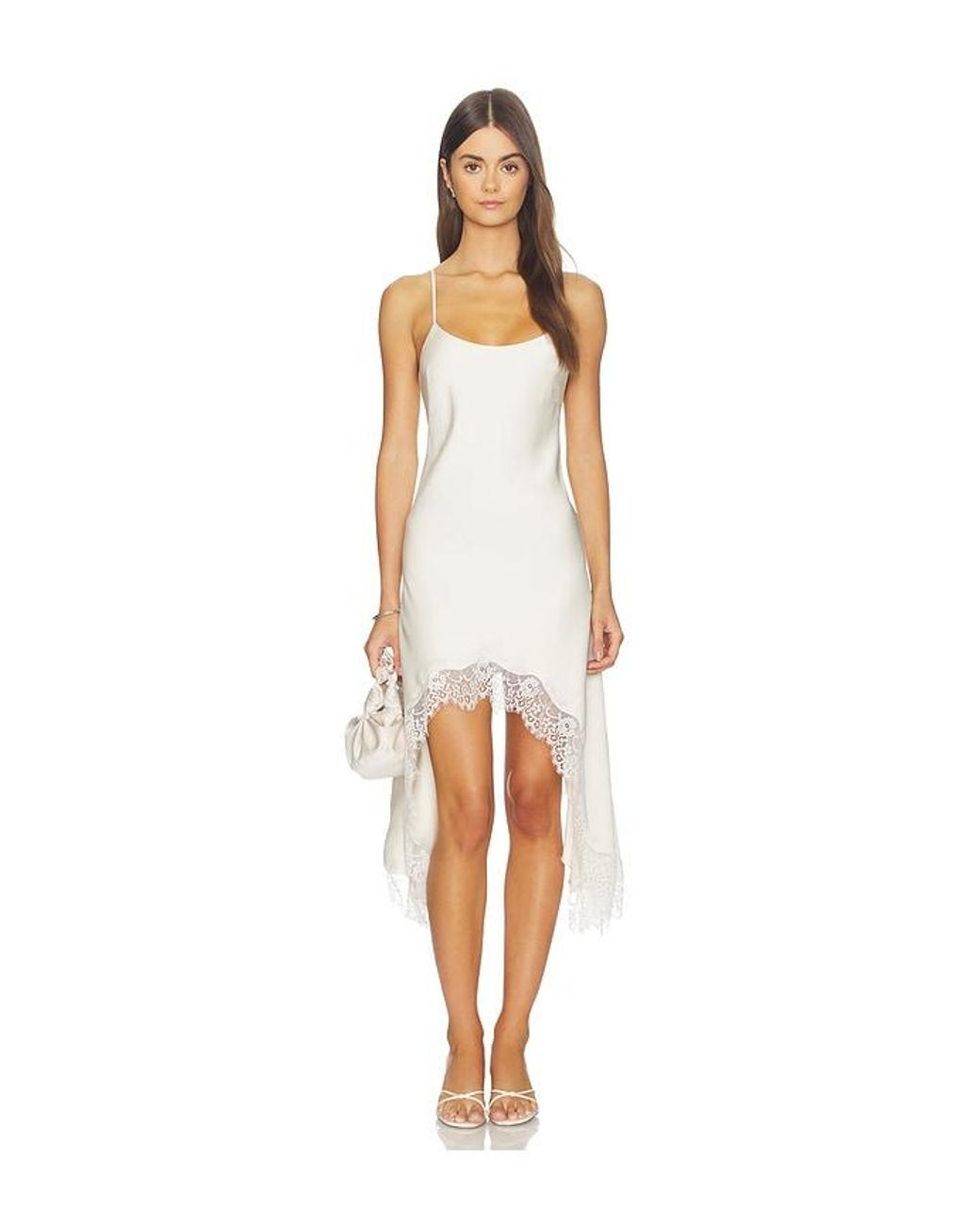 Tularosa White Lou Midi Dress