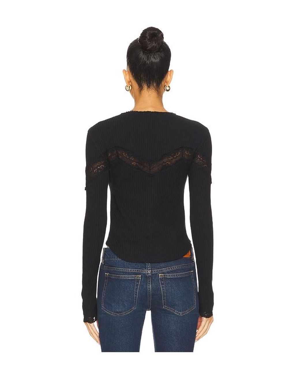 Free People Blue Lets Party Cardi