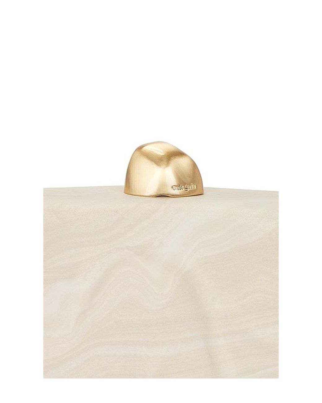 Cult Gaia White Flyn Clutch