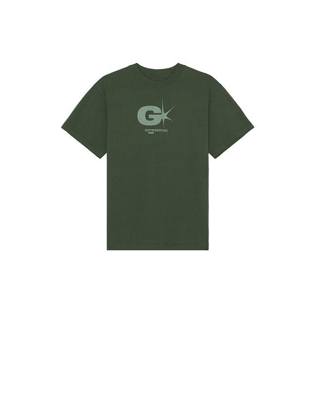 Gothicmochas Green Explosive Tee for men