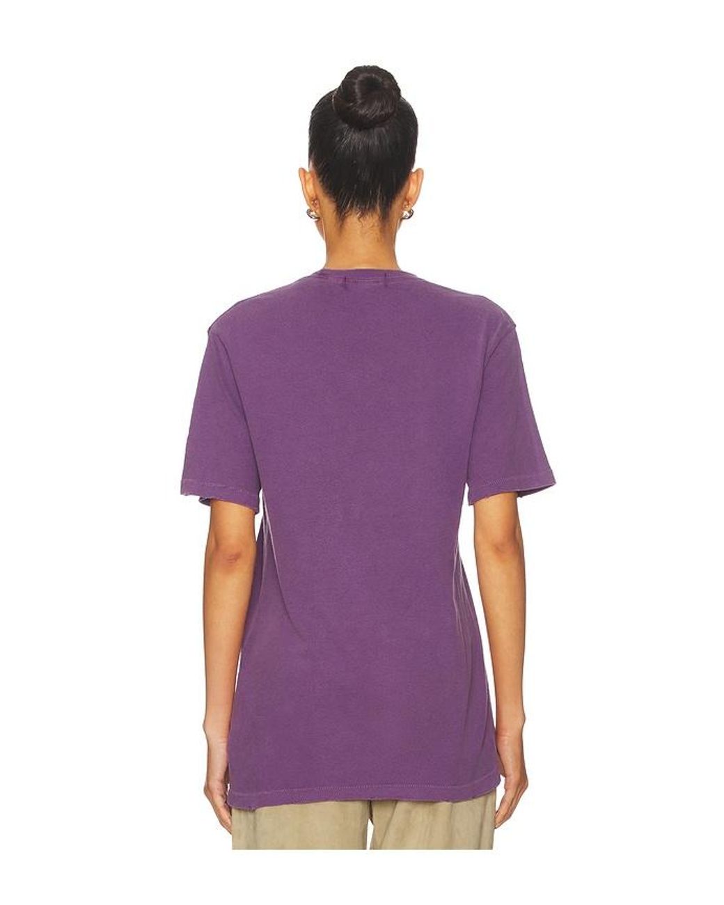 Junk Food Vintage-T-Shirt Lakers 17X Champs in Purple für Herren