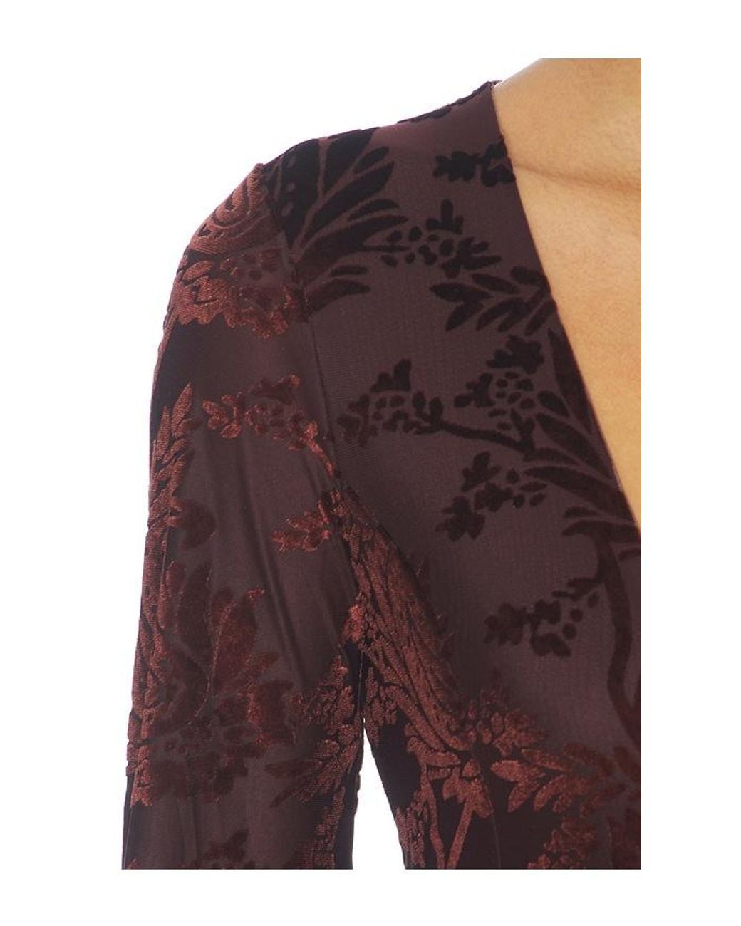 Especia Red Coulis Long Dress