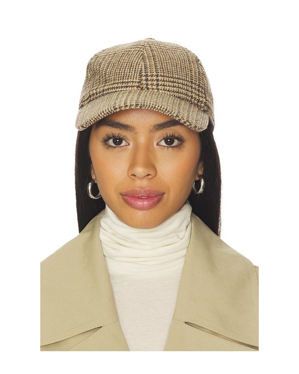 Rag & Bone Natural Harlow Baseball Cap
