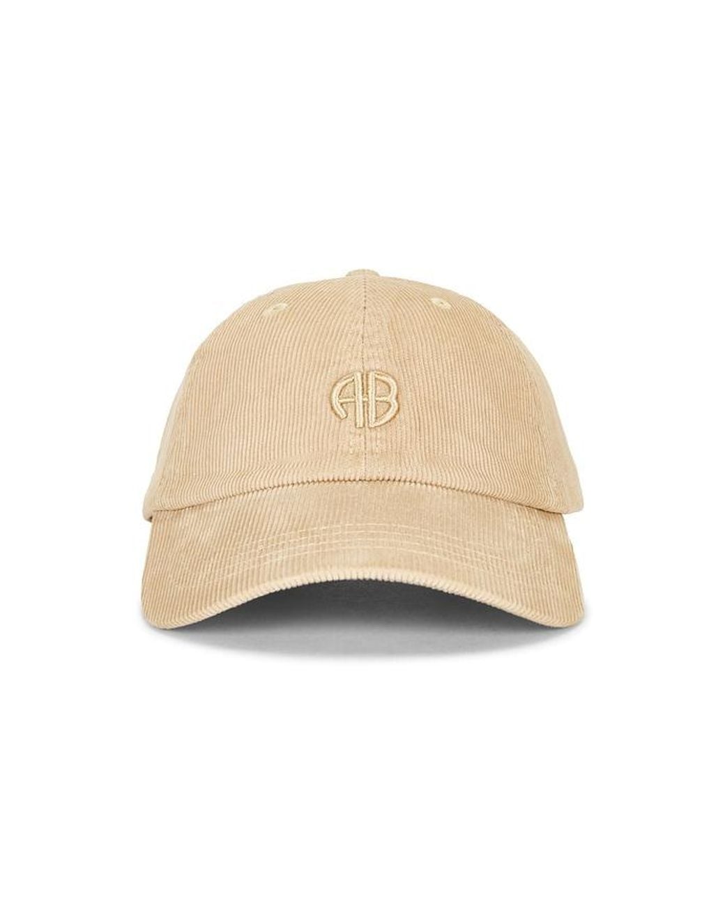 Anine Bing Natural Jeremy Baseball Cap