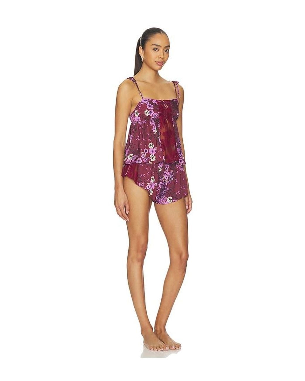 Free People Red X Intimately Up