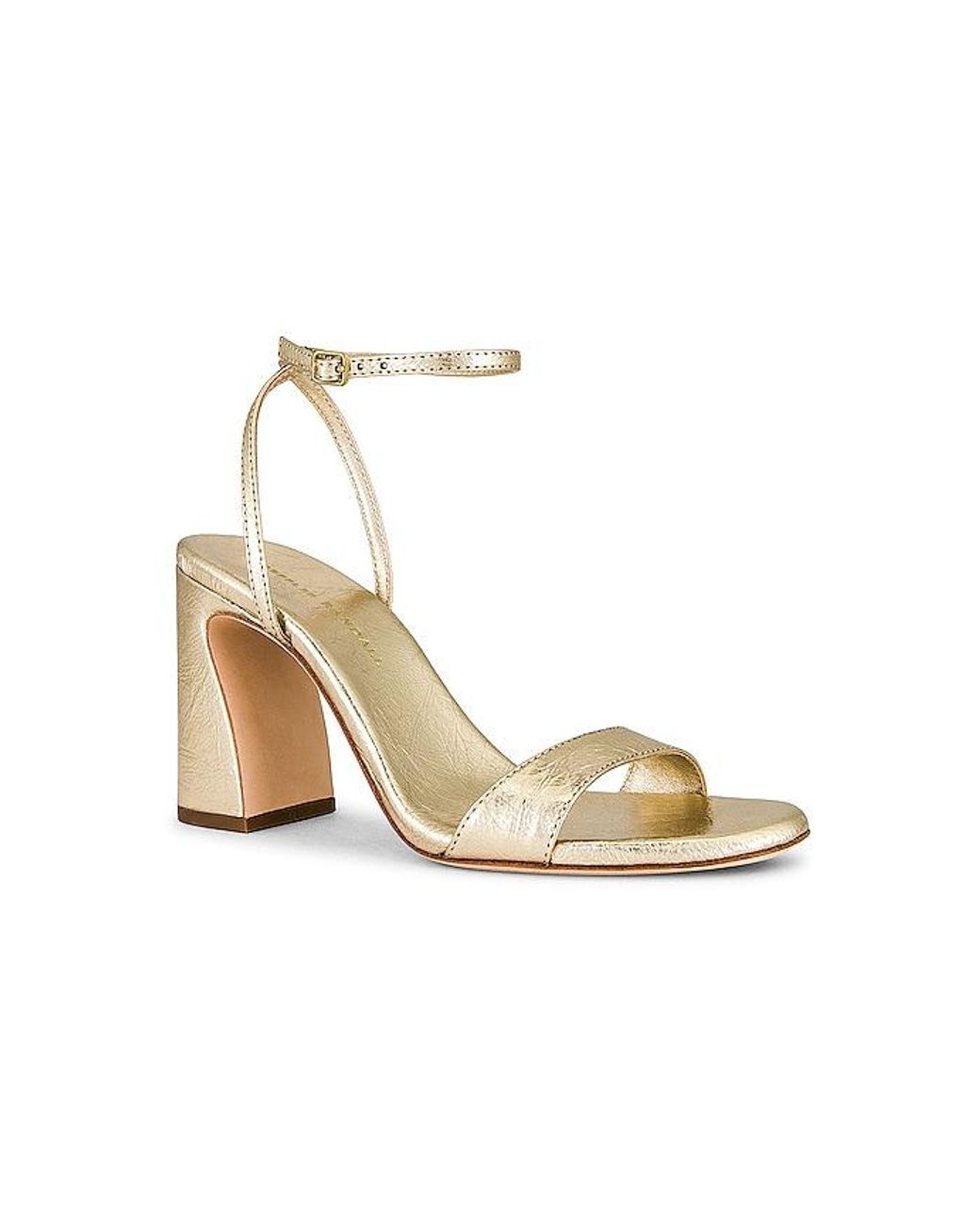 Loeffler Randall White Malia Heeled Sandal