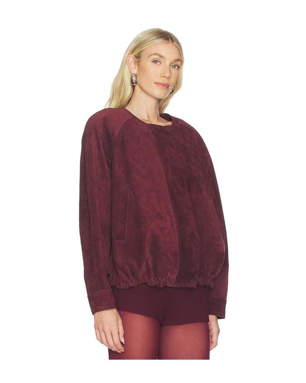 DUCIE Purple Suki Coat