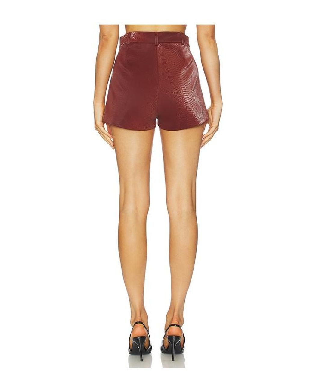 NonChalant Label Red Henri Short