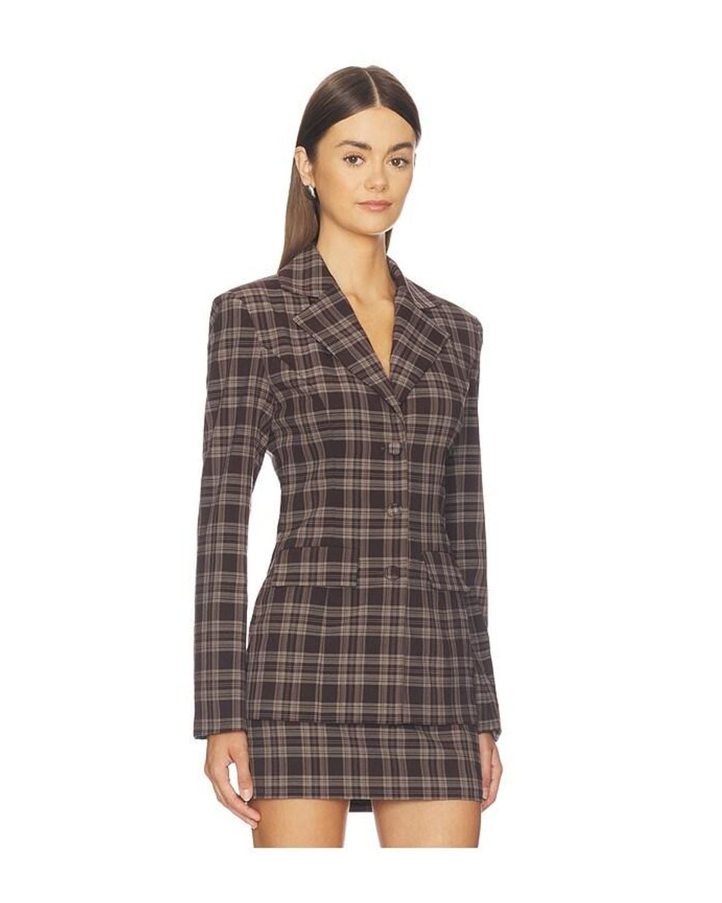 ALL THE WAYS Brown Aurelia Blazer