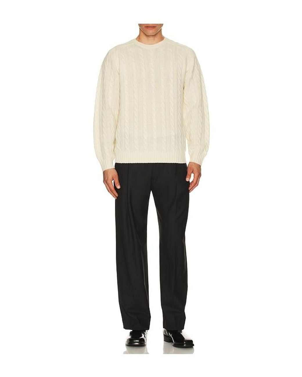 Beams Plus Strick in Natural für Herren