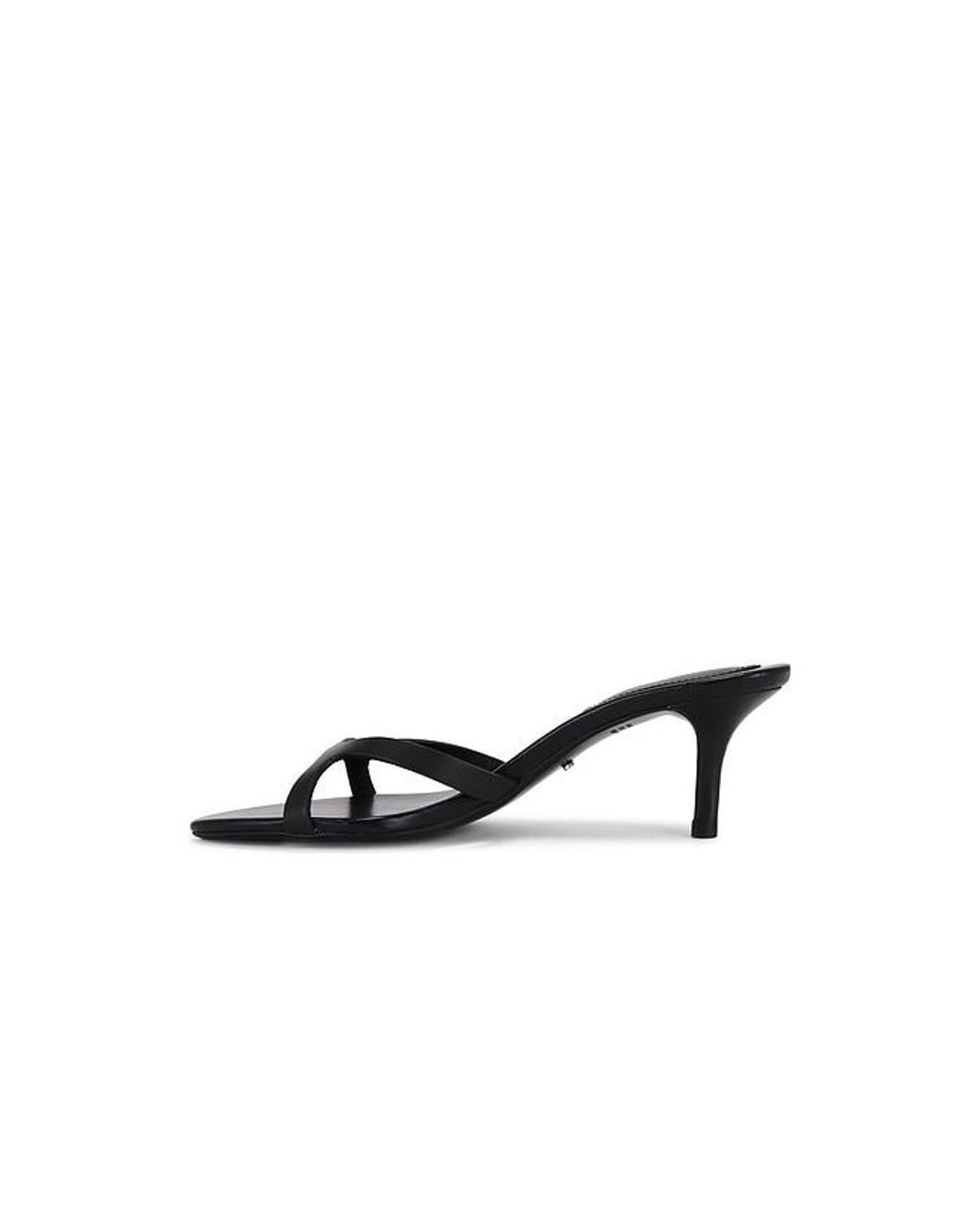 Tony Bianco Black Daisy Sandal