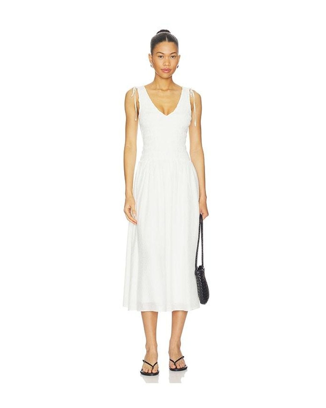 PAIGE White Sebastian Dress