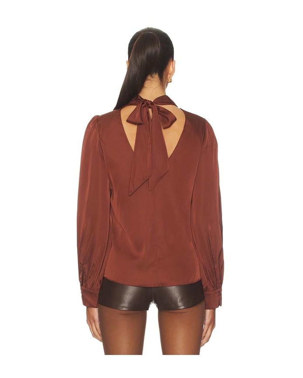 Astr Red Ivonne Top