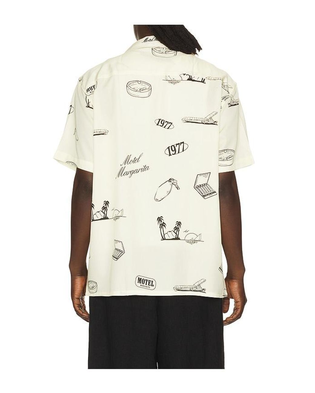 Motel Margarita Natural No Vacancy Shirt for men