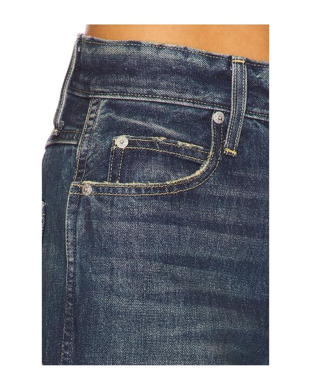 Amo Denim Blue Annette Straight Jeans