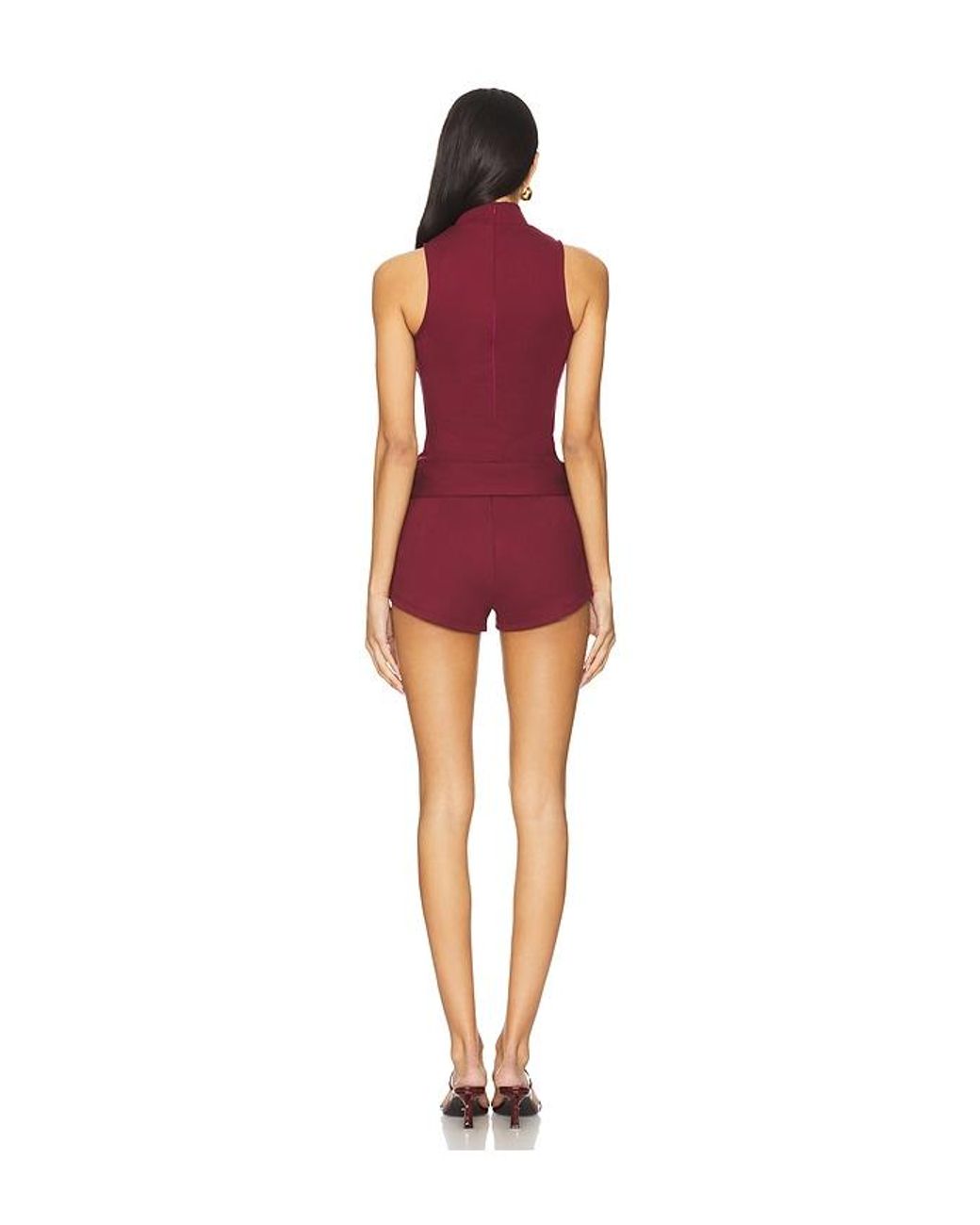 superdown Red Evie Romper