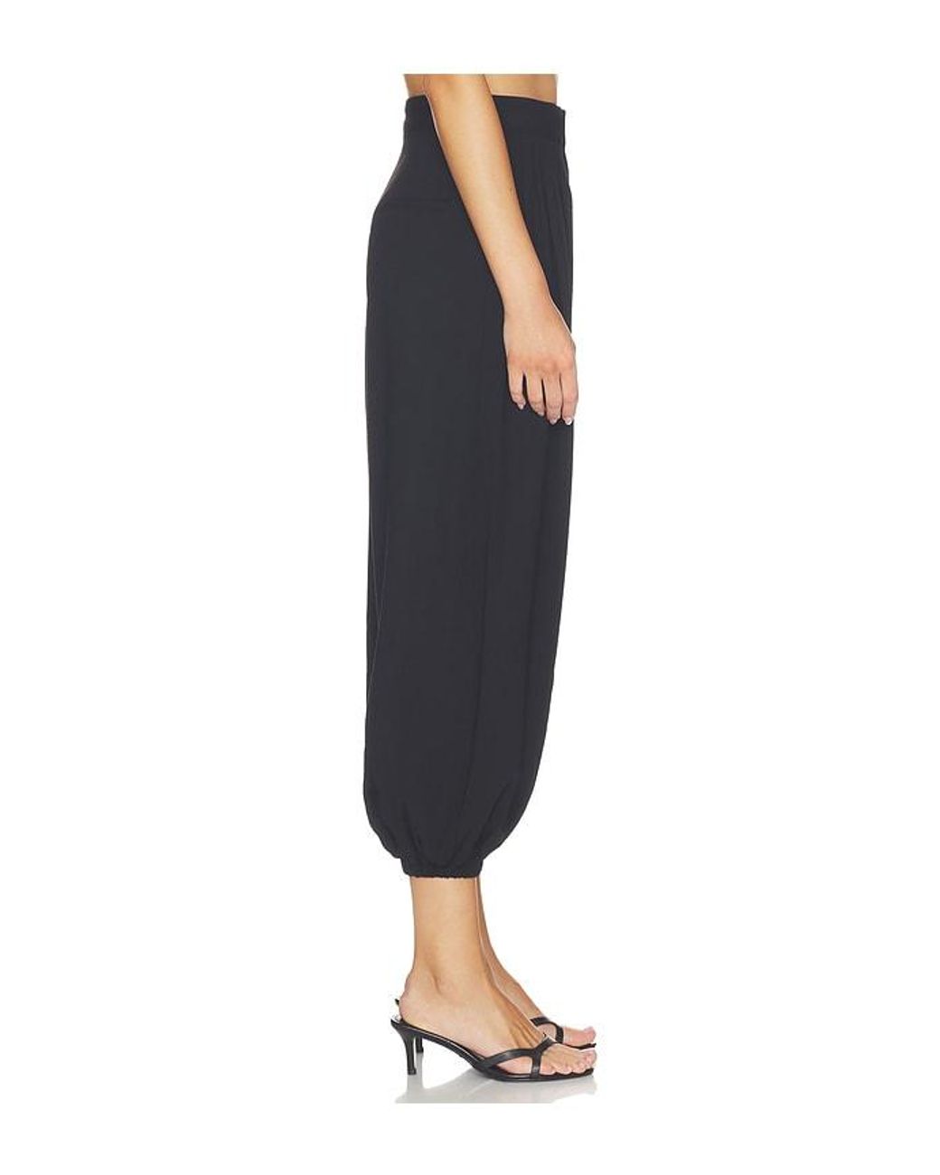 Source Unknown Black Giacca Ruched Trousers