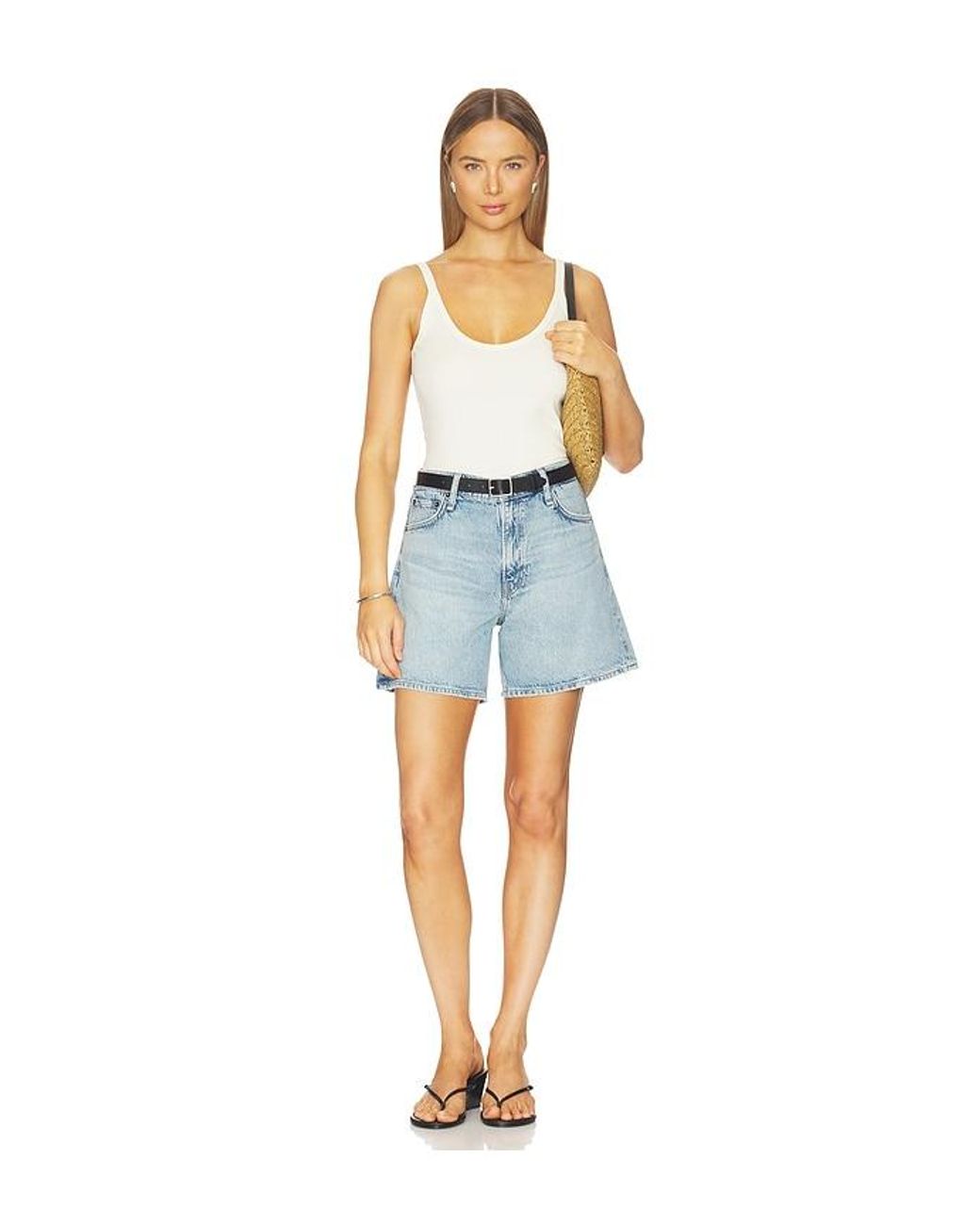 Rag & Bone Blue Kaia Shorts