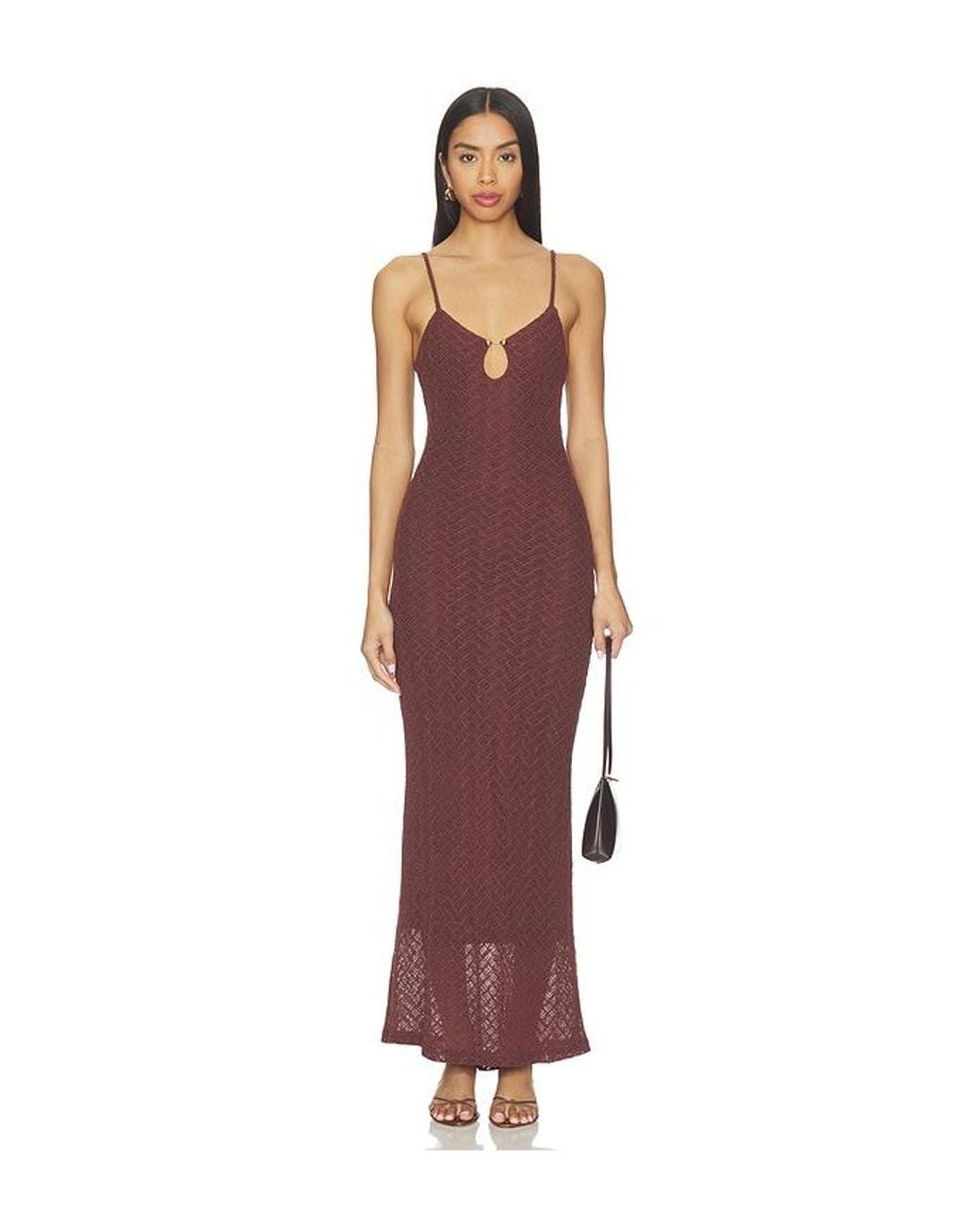 superdown Purple Kailani Maxi Dress