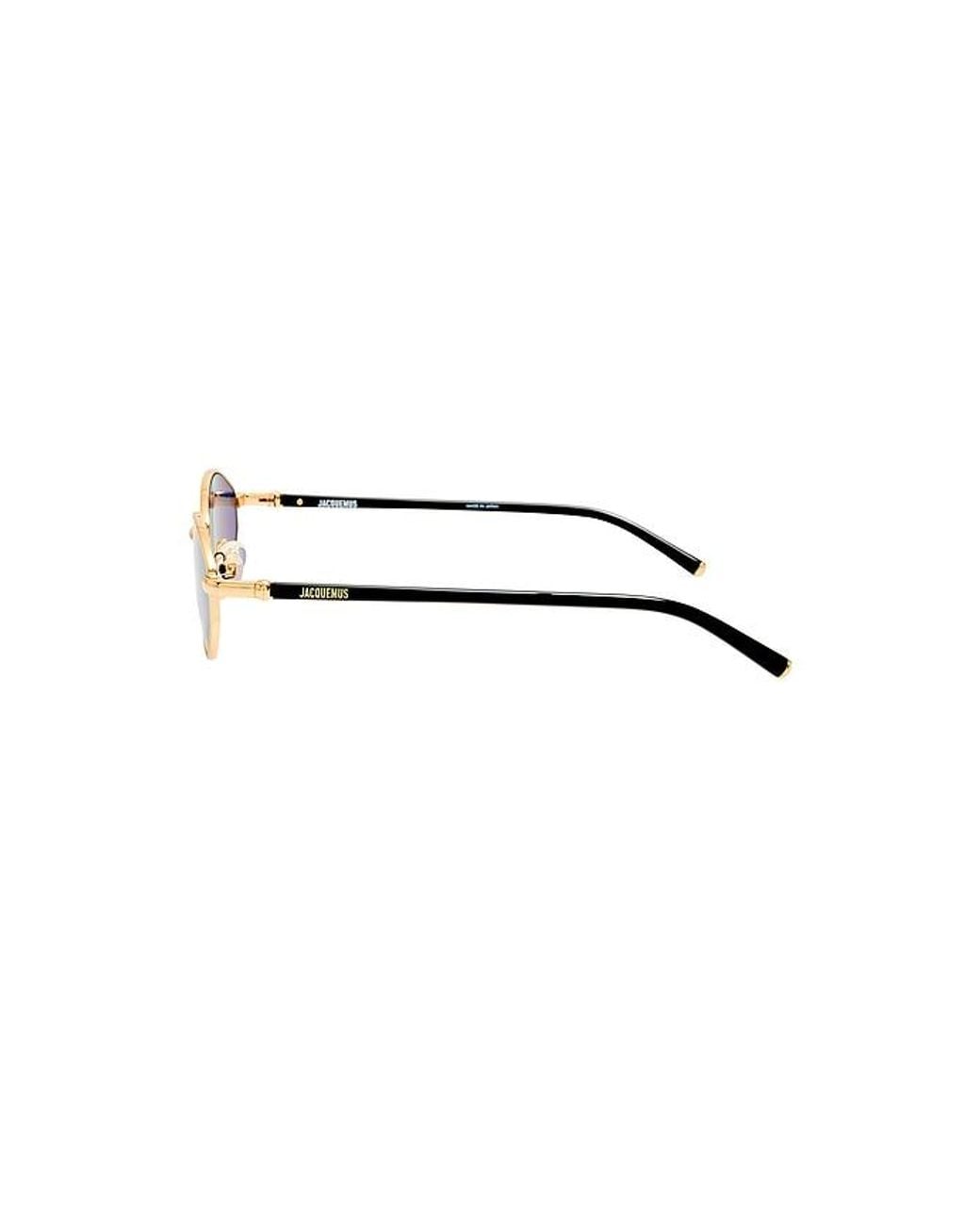 Jacquemus Blue Oval Sunglasses