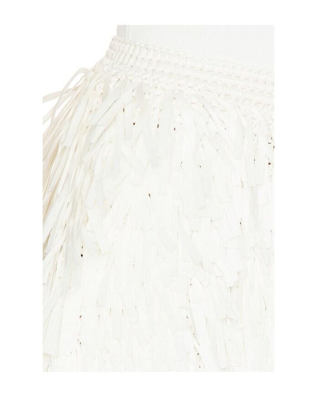 Cult Gaia White Darryl Skirt