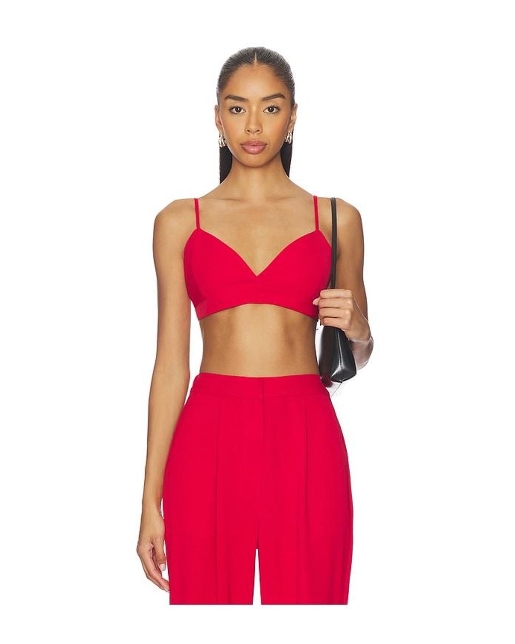 SELMACILEK Red Reign Top