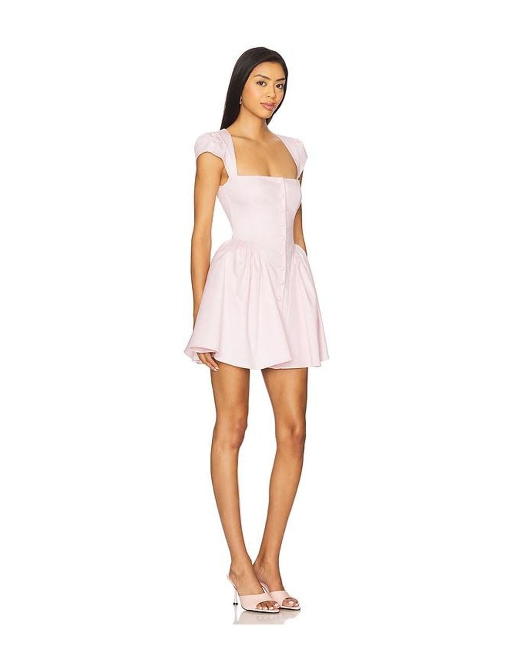 MAJORELLE White Jameson Mini Dress