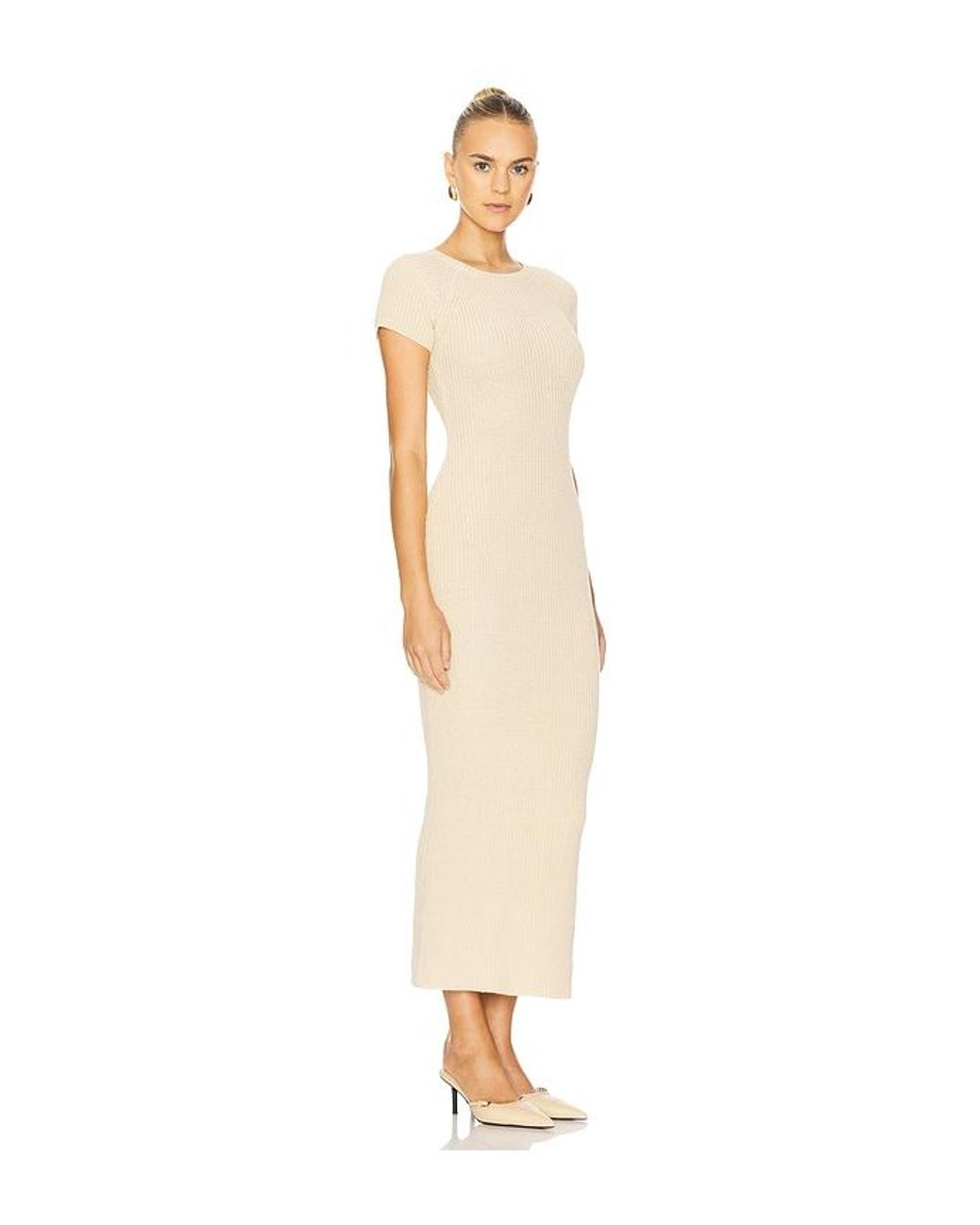 ALL THE WAYS White Evelyn Dress
