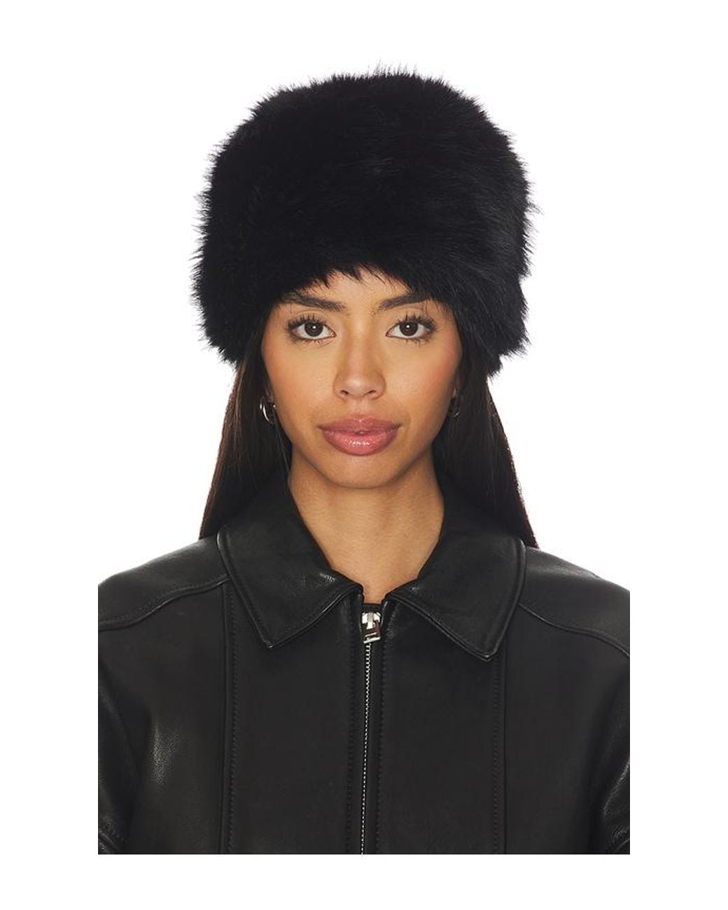 Apparis Black Margot Sable Pillbox Hat