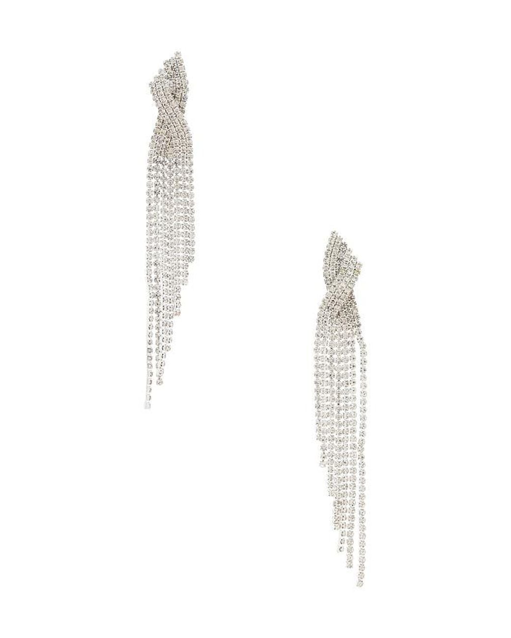 Amber Sceats White Madrid Earrings