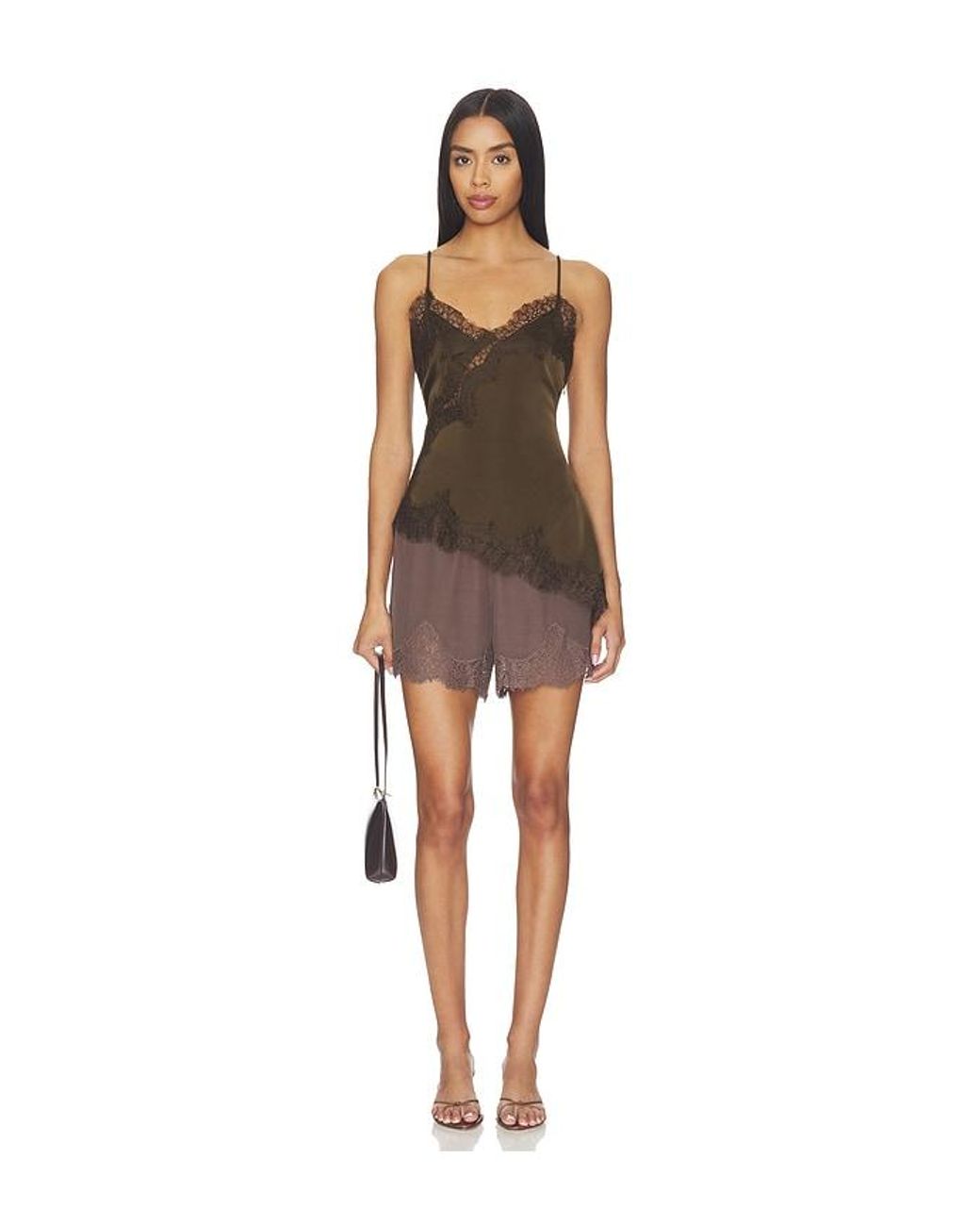 L'academie Brown Lilah Short