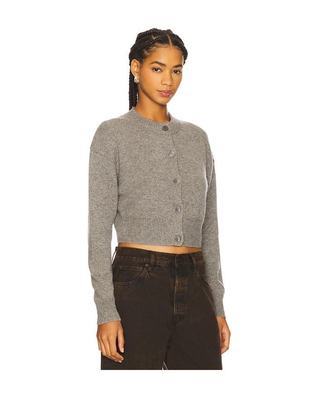 Autumn Cashmere Multicolor Cropped Cardigan
