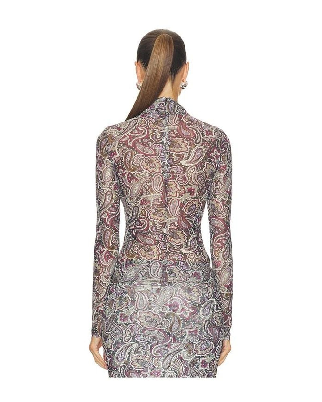 Ronny Kobo Multicolor Lorden Top