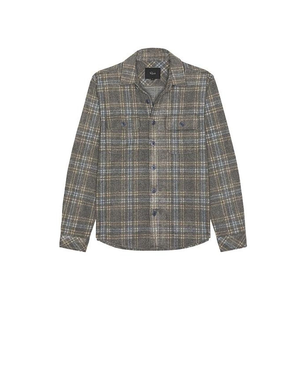 Rails Gray Alder Shirt for men