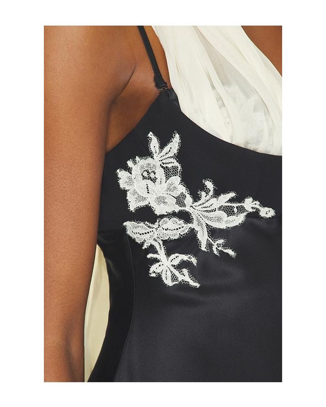 Mirror Palais Black Belle De Jour Mini Dress