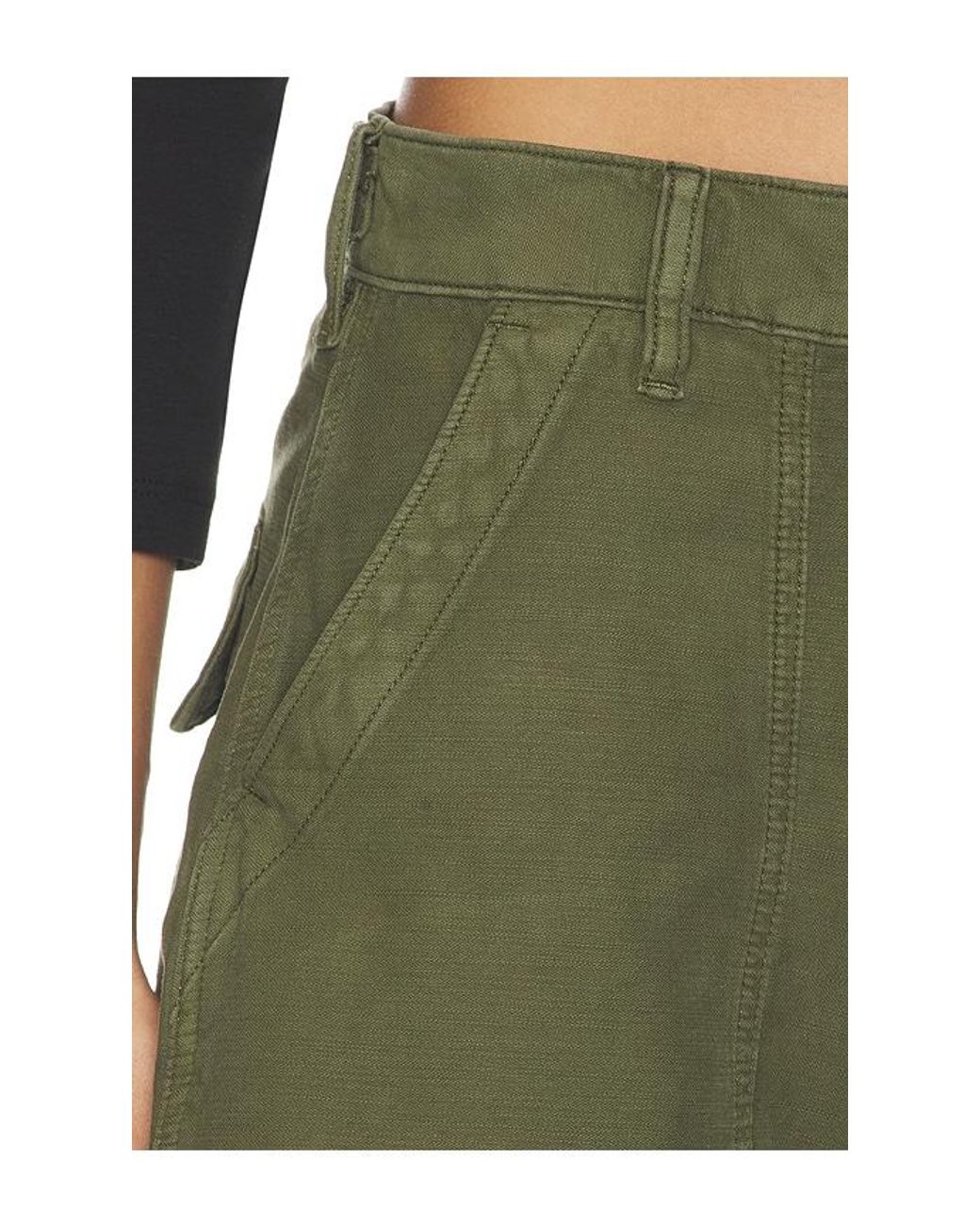 Polo Ralph Lauren Green Reverse Sateen Tapered Pants