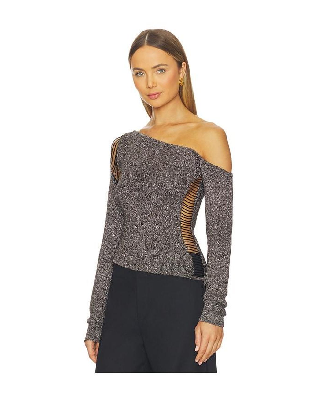 MAY MASHIAH Black Annie Top