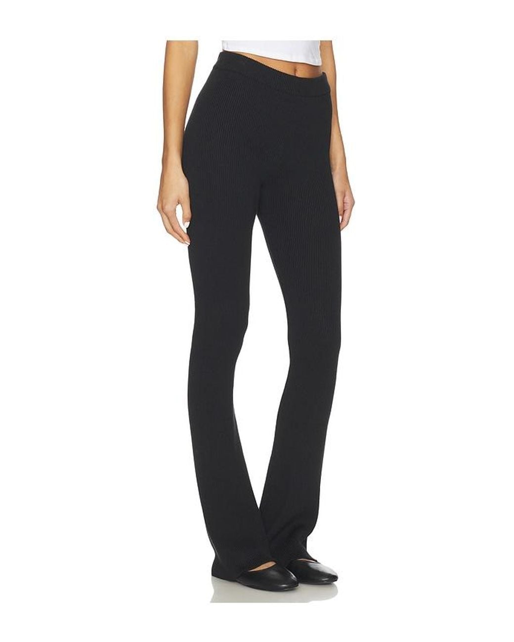 Lovers + Friends Blue Wiley Rib Pant