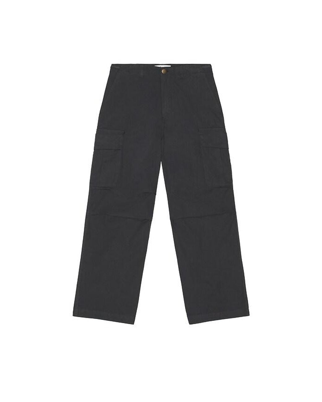 Palmes Black Ripstop Cargo Trousers for men