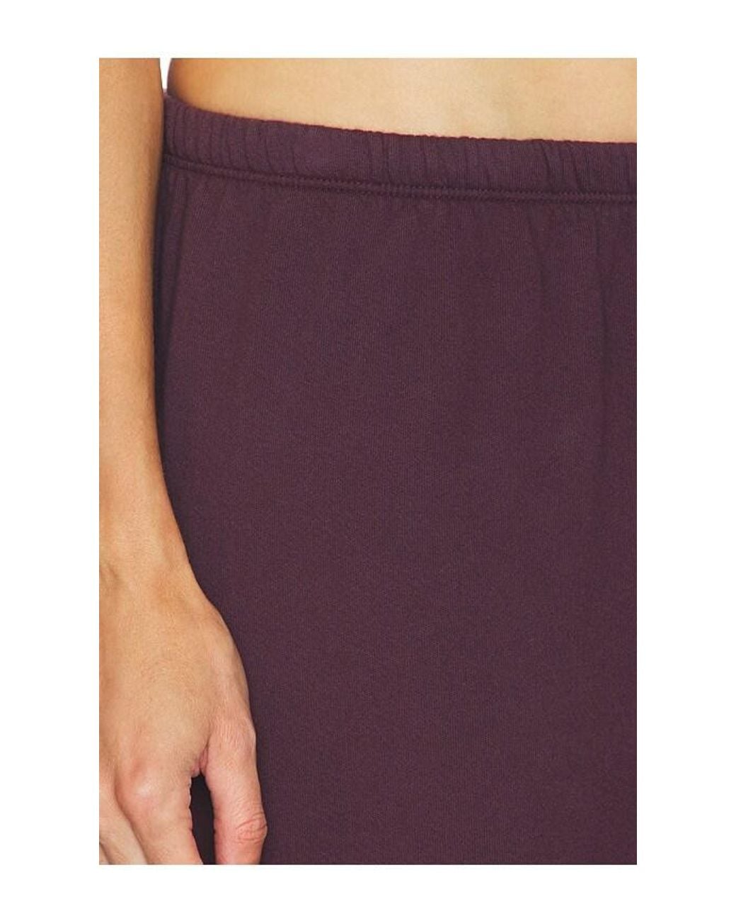 PERFECTWHITETEE Purple Johnny French Terry Easy Sweatpant