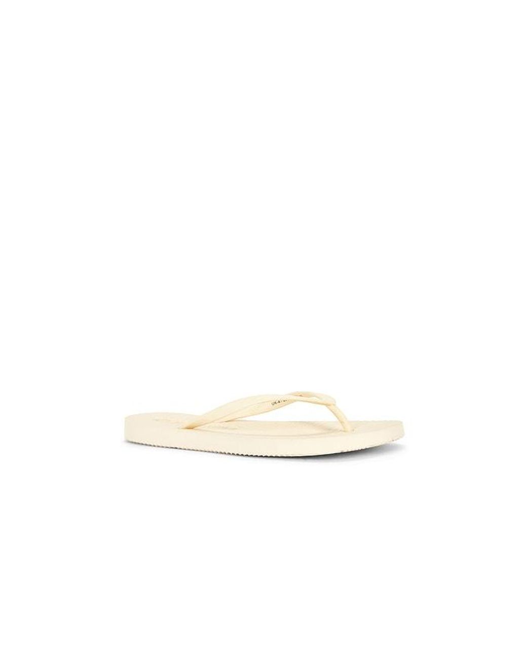 Sleeper White Slim Flip Flop