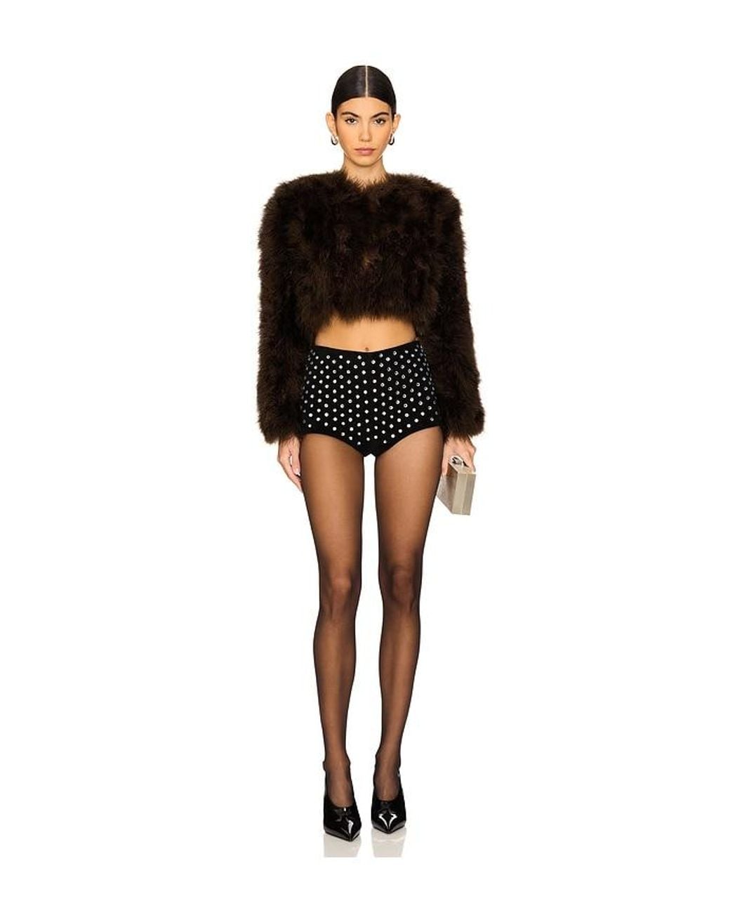 BLOUSON MANHATTAN en Chocolate bubish en coloris Black