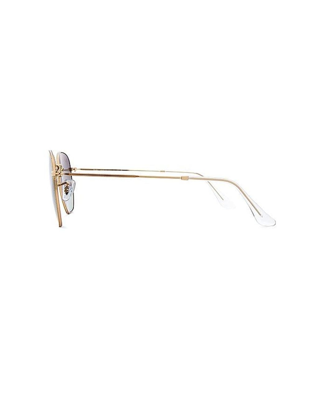 Ray-Ban Green Hexagonal Sunglasses
