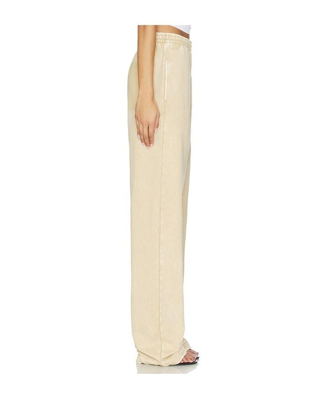 we11done Natural Teddy Id Jersey Pant