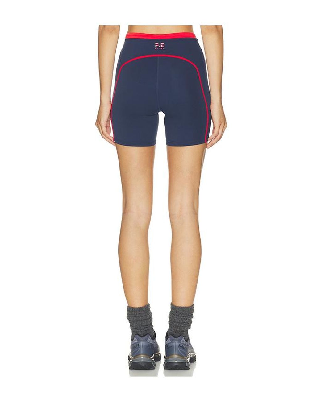 P.E Nation Blue Rapid 5 Inch Bike Short
