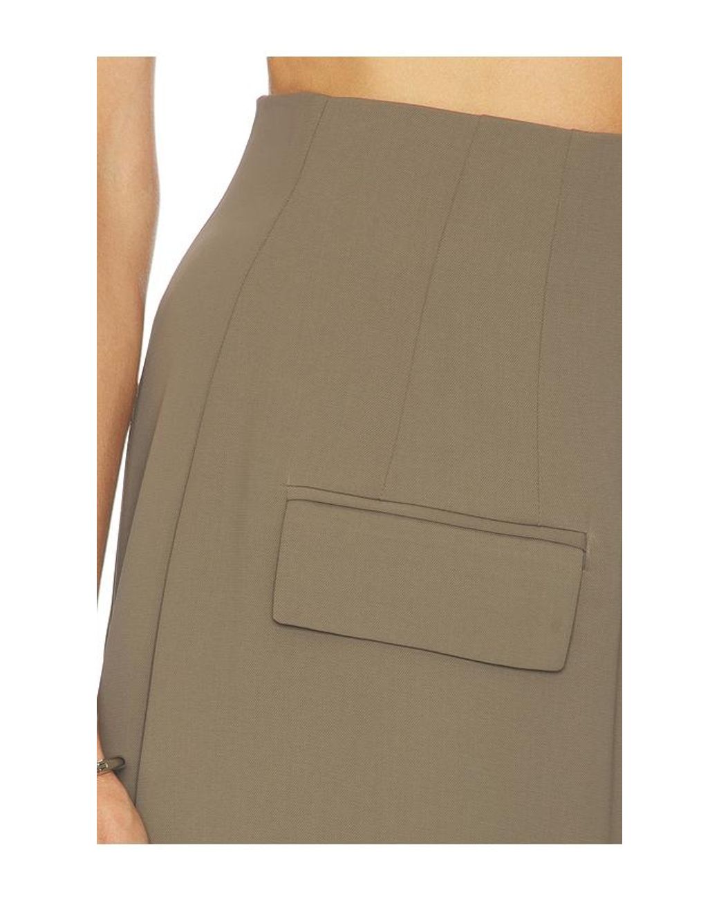 Odd Muse Natural Wide Leg Trousers