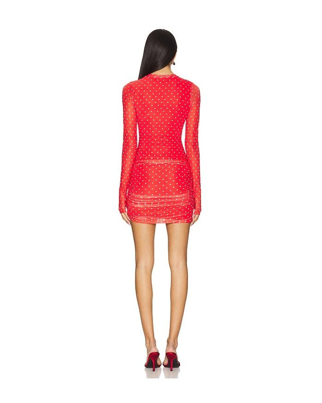 AFRM Red X Revolve Mirza Dress