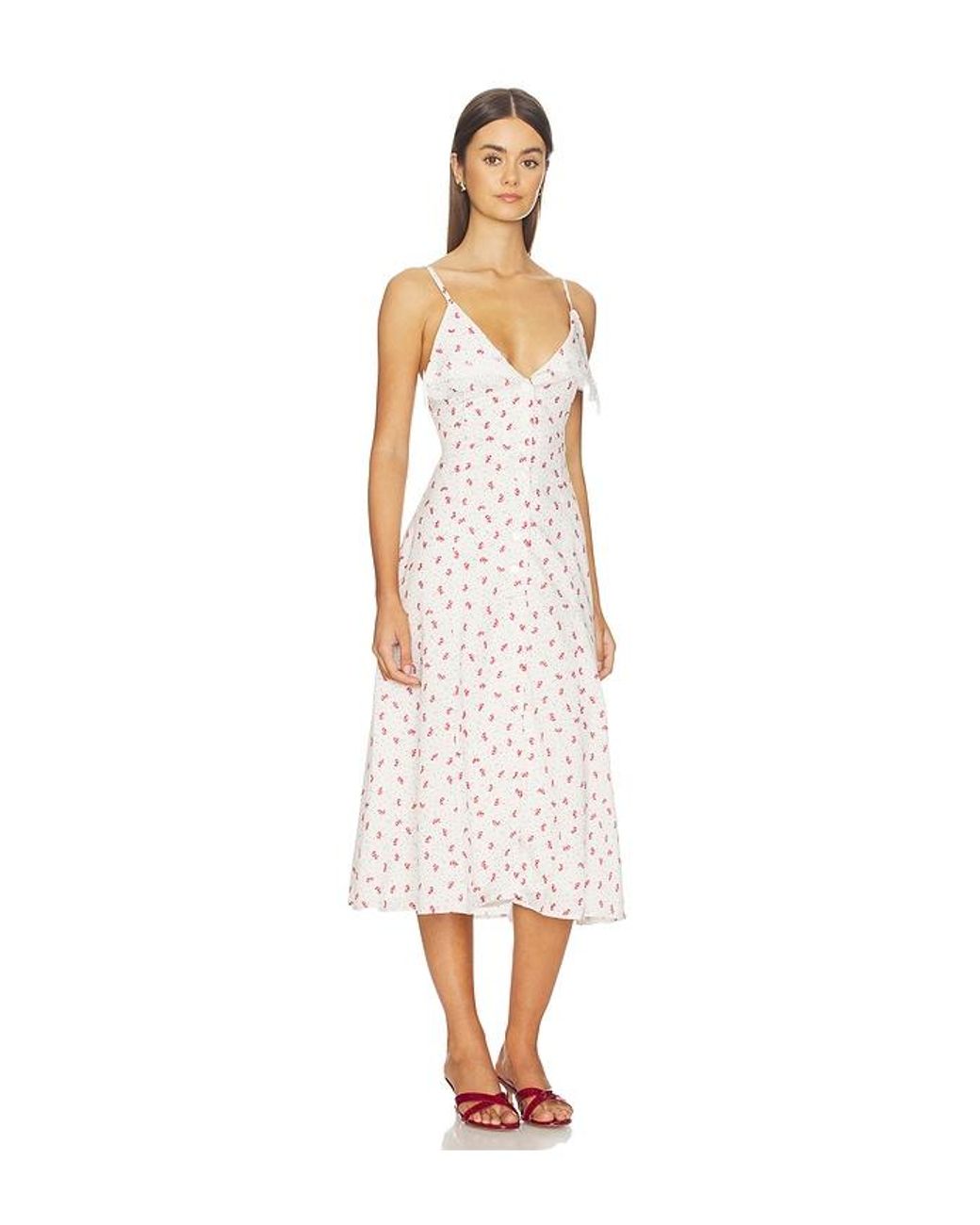 Fait Par Foutch White Avery Dress